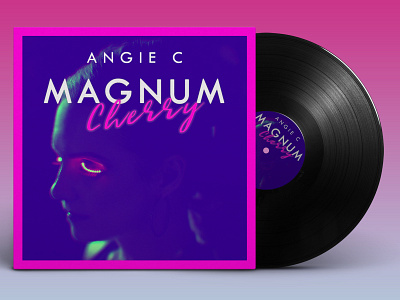 Magnum Cherry albumcover angiec artist branding colorgrading coverart ennokarrgraphics musicalbum photoshop