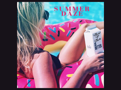 Summer Daze album cover artist composite ennokarr ennokarrgraphics photoshop