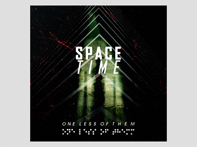 Space Time album cover artist branding ennokarrgraphics photoshop social media design