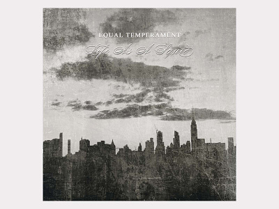 Equal Temperament album cover artist branding composite ennokarrgraphics photoshop social media design