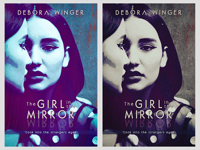 Girl In The Mirror artwork book cover composite ennokarrgraphics mockup photoshop publishing