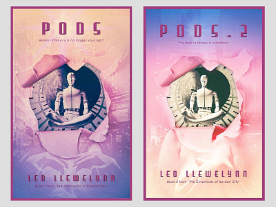 Pods artwork audio book branding composite ebook ennokarrgraphics graphic design photoshop sci fi