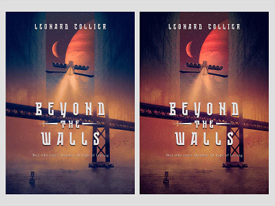 Beyond The Walls artist audio book composite design ebook ennokarrgraphics photo manipulation photoshop sci fi self publish