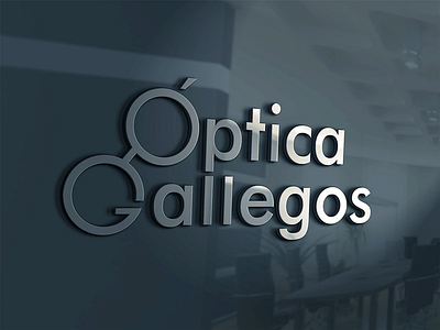 Optica Gallegos brand branddesign branding eye logo logodesign optic