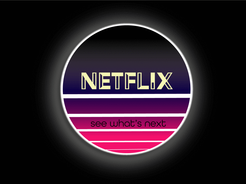 Retro Netflix (B) By Kimberly On Dribbble