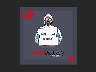 Love Actually Parody Poster graphic design