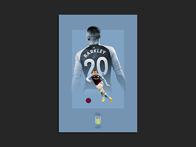 Ross Barkley Poster graphic design