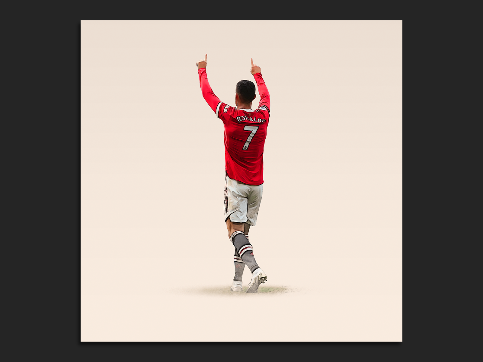 Poster Design [ Ronaldo ] cr7 graphic design poster poster design sportsdesign