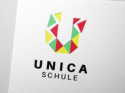 Logo Design for UNICA Schule branding colorful corporate design graphic design logo playful