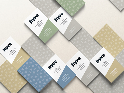Hyve Branding branding branding agency business card cd ci corporate design design graphic design logo print