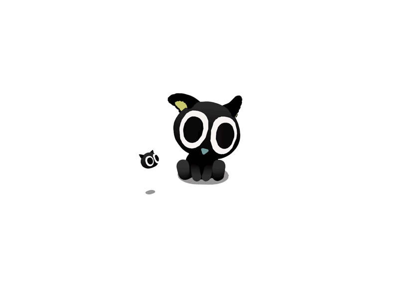 Day 43-45 Black Cat 100daysofvr 100daysofvrbytx 3d fanart luoxiaohei oculus quill quillustration the legend of hei the100dayproject virtual animation vr 罗小黑