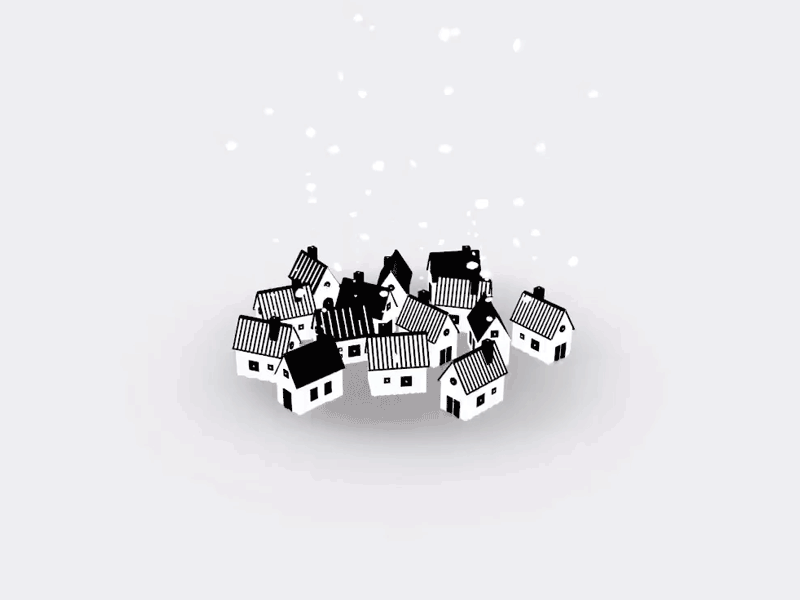 Day 48-50 Snow Village 100daysofvr 100daysofvrbytx 3d christmas oculus quill quillustration snow village the100dayproject virtual animation vr