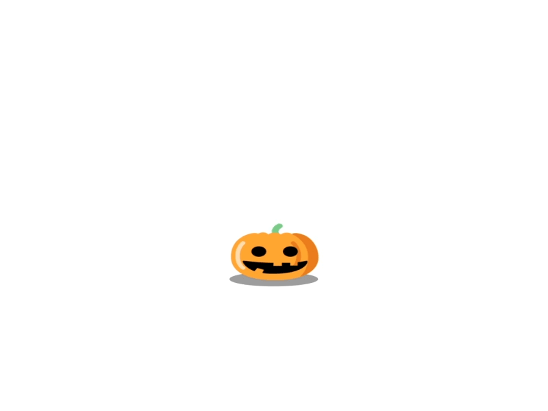 Day 51-52 Pumpkin 100daysofmotion aftereffects animation halloween jack o lantern jumping motion pumpkin the100dayproject