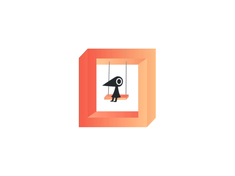 Day 85-86 Crow People 100daysofmotion aftereffects animation crow fanart monument valley motion the100dayproject