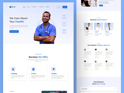 Medical Website Landing Page