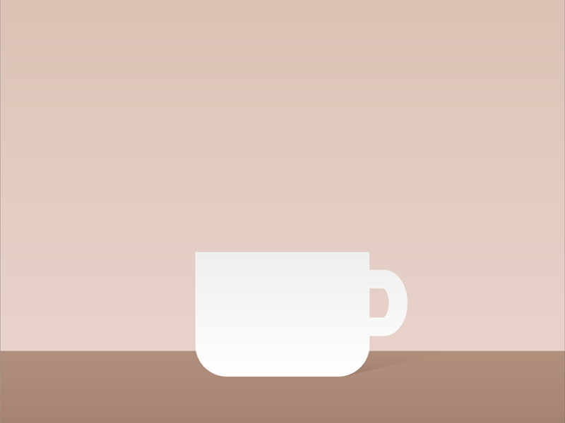 coffee coffee flat gif minimal