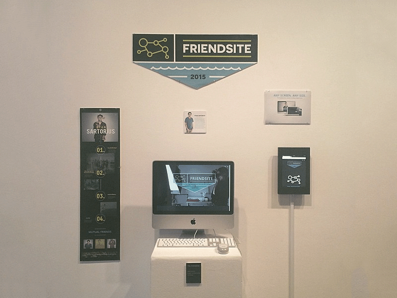 Senior Exhibition css friendship friendsite gallery html responsive senior exhibition web design