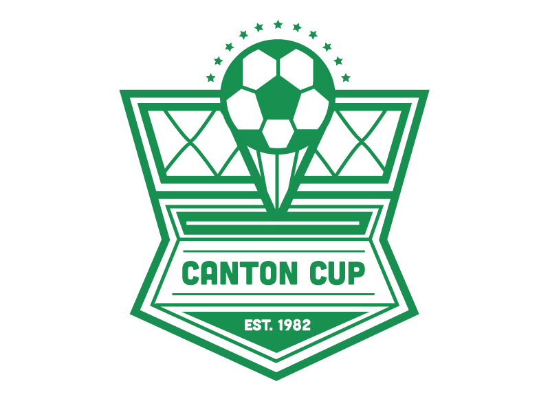 Canton Cup Logo branding canton cup identity logo michigan soccer tournament