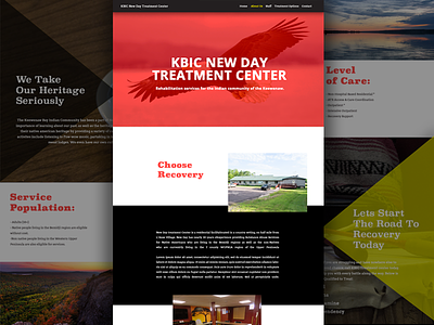 New Day Treatment Center css html jquery keweenaw web