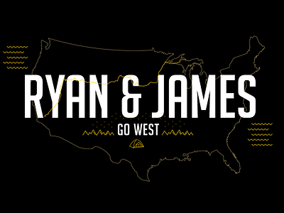 Ryan And James Go West and branding cali go illustrator james logo vector