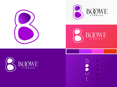 boowe logo dsign brand identity branding graphicdesign icon illustration illustrator logo minimal typography vector