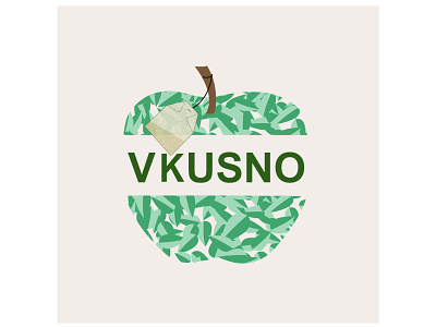 Vector logo for tea company design logo minimal vector