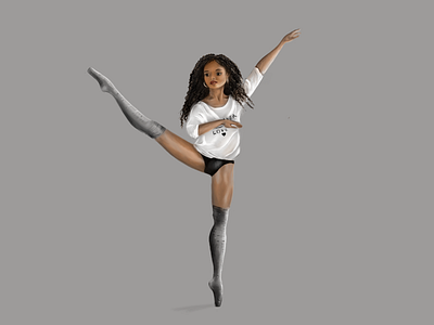 Dancing queen illustration
