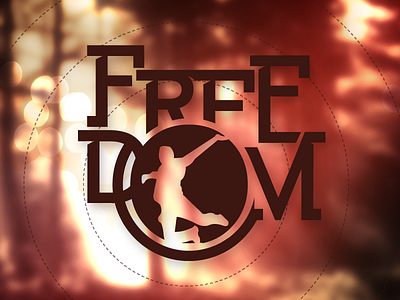 Freedom Logo free freedom lettering logo typo typography