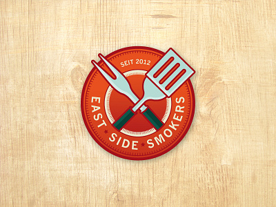 East Side Smokers barbecue label logo