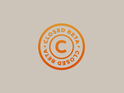 Badge »Closed Beta«