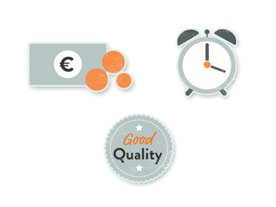 FWD.IO website Illustration blue illustration orange