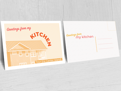 Kitchen Postcard