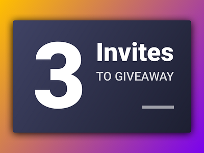 Dribbble Invites 🍩🍩🍩 design dribbble invites invite invite giveaway