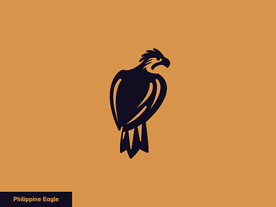 Philippine Eagle 5/24 animal bird eagle icon logo nature philippine eagle wing