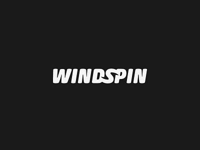 Windspin air fan jump letter logo s sky skydiving spin sport whirl wind