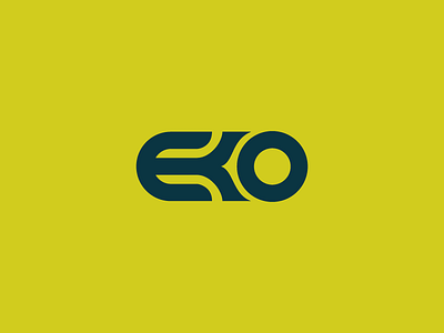 EKO circle eko flower icon leaf letter logo nature plant simple stevan