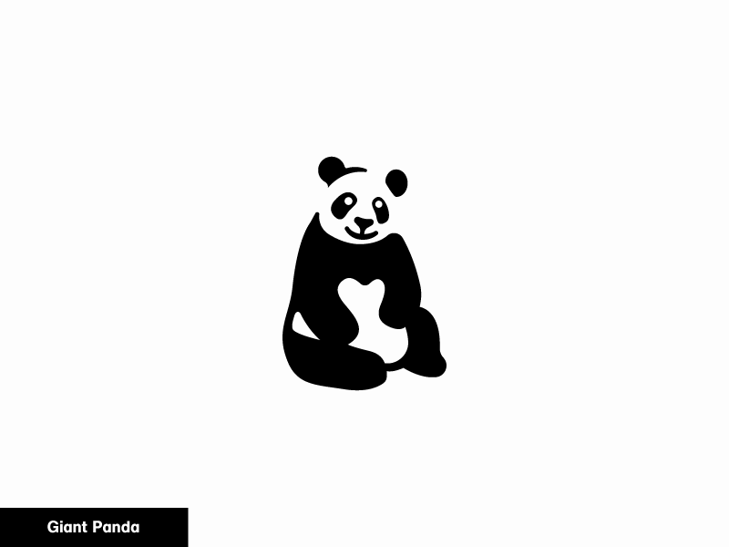 Giant Panda 22/24 by Stevan Rodic on Dribbble