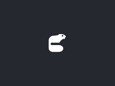 beaver animal beaver icon logo nature simple symbol