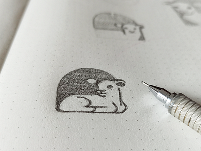 Lamb wip animal cute icon lamb light logo nature negativespace paper religion simple sketch wip