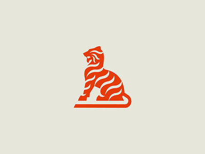 Tiger animal bigcat cat jungle logo stripe tiger
