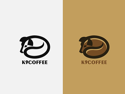 K9 COFFEE animal bean beverage coffee dog drink k9 logo pet