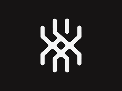 X abstract icon logo shape symbol