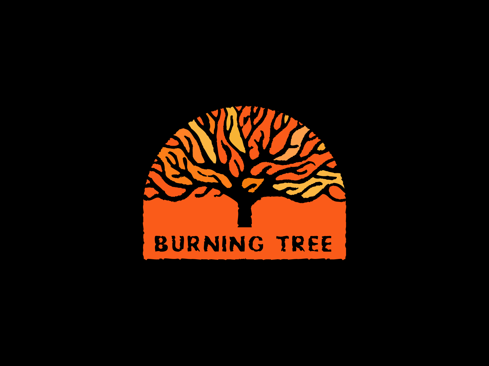 Burning Tree color by Stevan Rodic on Dribbble