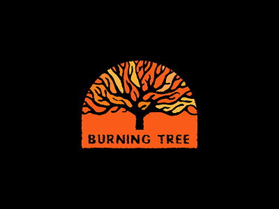 Burning Tree color