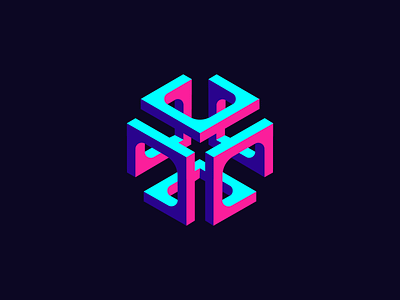 Neon Cube 1 NFT