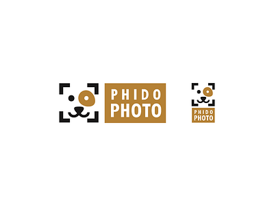 Phido Photo animal dog eye eyepatch logo pet photography pjoto puppy
