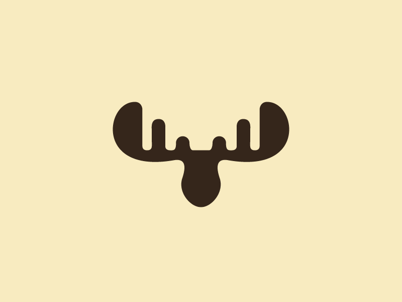 Логотип лось