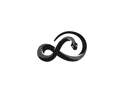 D Snake1 animal d letter monogram serpent snake texture