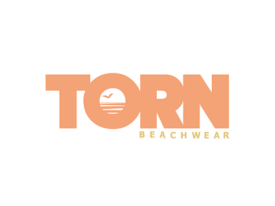 Torn 1 beach beachwear logo logotype torn type