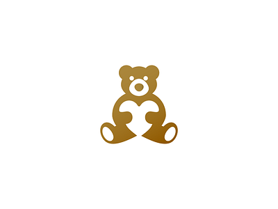 Carebears animal bear carebears heart icon logo